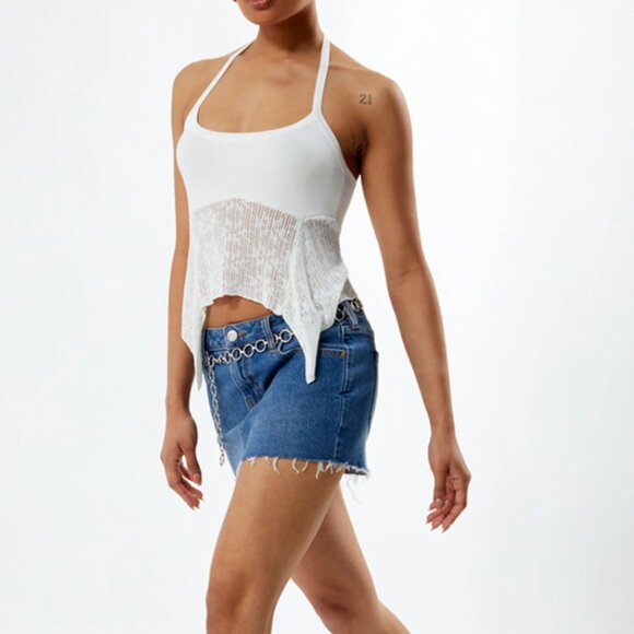 Pacsun LA Hearts Estelle Knit Halter Top - Picture 1 of 6